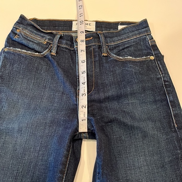 Frame Denim Le High Straight Crop Size 23 - Picture 6 of 16